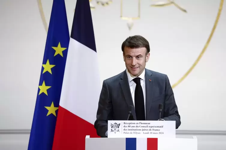 Spart nicht mit Warnungen gegenüber Russland: Frankreichs Präsident Emmanuel Macron.