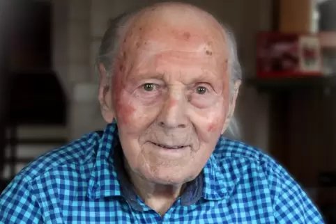Gustav Eck feiert seinen 101. Geburtstag.