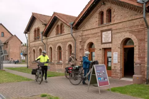Bei „Radel ins Museum“ wurden Spenden gesammelt. 