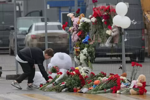 Nach dem Anschlag in Moskau - Moskau