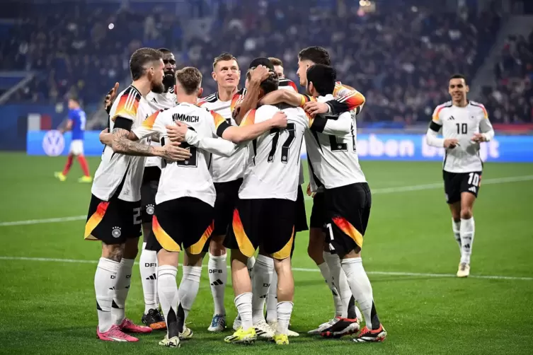 Die deutsche Nationalmannschaft überzeugte gegen Frankreich. 