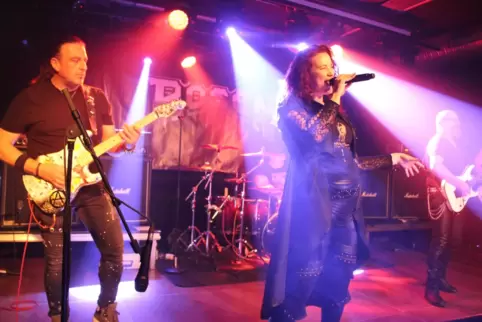 Die Band Rosen bei der dritten Headbanger Night.