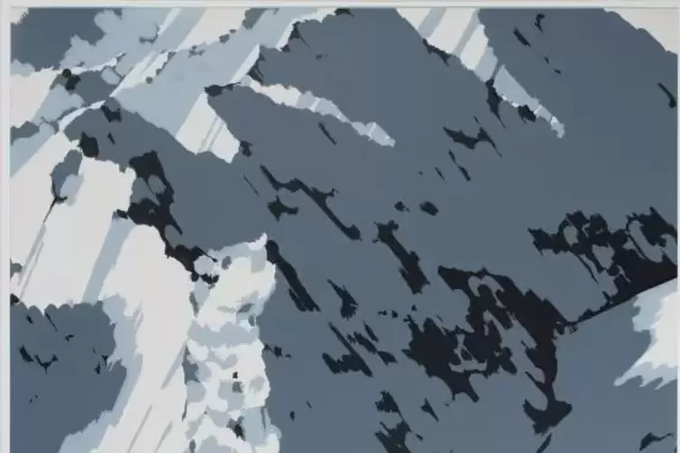 Seh-St&uuml;ck: Gerhard Richters &bdquo;Schweizer Alpen I&ldquo;, 1969,;