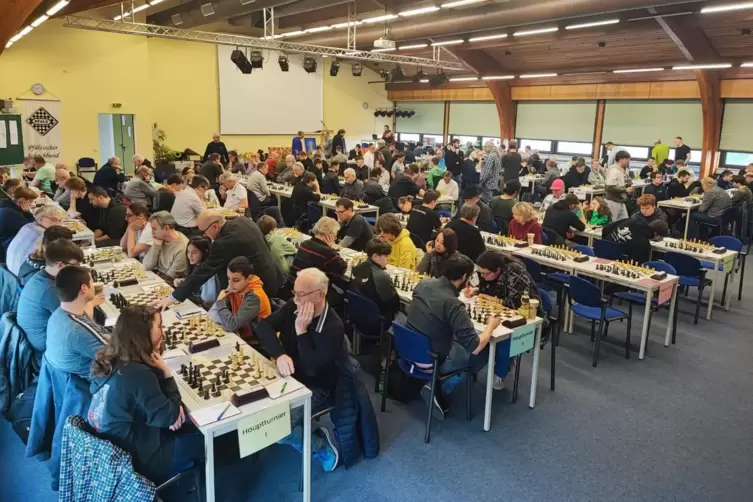 Zahlreiche Schachspieler: die Nachfrage für den 91. Schachkongress in Neustadt ist groß. 