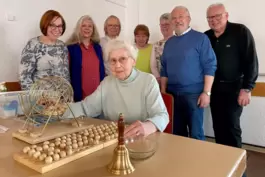 Gehören dem Seniorenbeirat an: (von links) Hildegard Gantner, Peggy Künast-Bauer, Bea Förch, Erika Kozian, Beate Satzer, Walter 