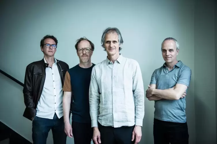 Geben den Startschuss f&uuml;r das 29. Kammgarn Jazzfestival: Markus Stockhausen (2. v. re.) und sein Quartett.