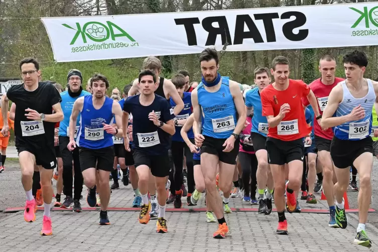 Im vergangenen Jahr gab es erstmals den Haßlocher Osterlauf, damals zum 50-jährigen Vereinsbestehen.