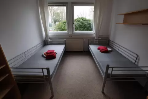 Container-Unterbringung von Flüchtlingen: keine Ideallösung.
