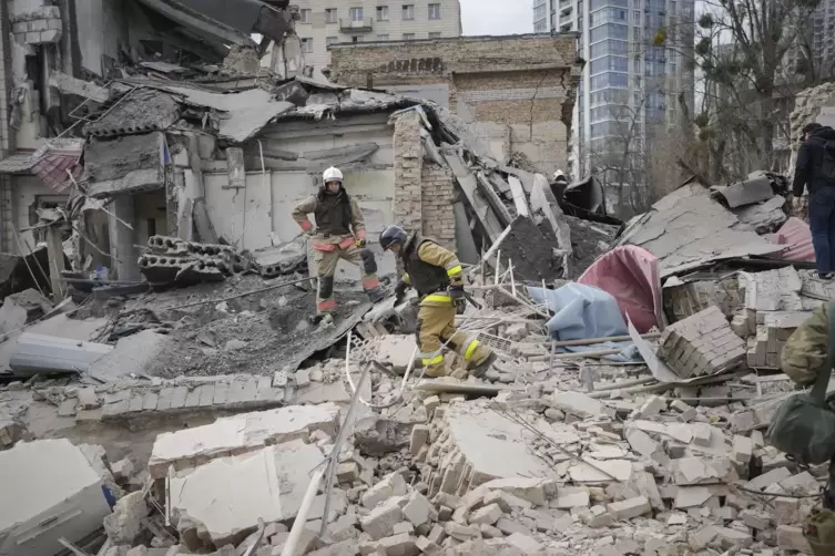 Auf die ukrainische Hauptstadt Kiew gab es, ebenso wie in weiteren Landesteilen, zuletzt wieder massive Luftangriffe des russisc