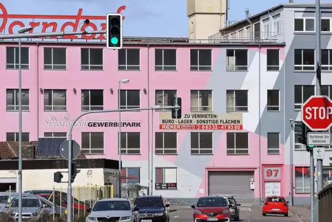 Verwaist seit Ende 2022: der frühere Dorndorf-Gewerbepark. 