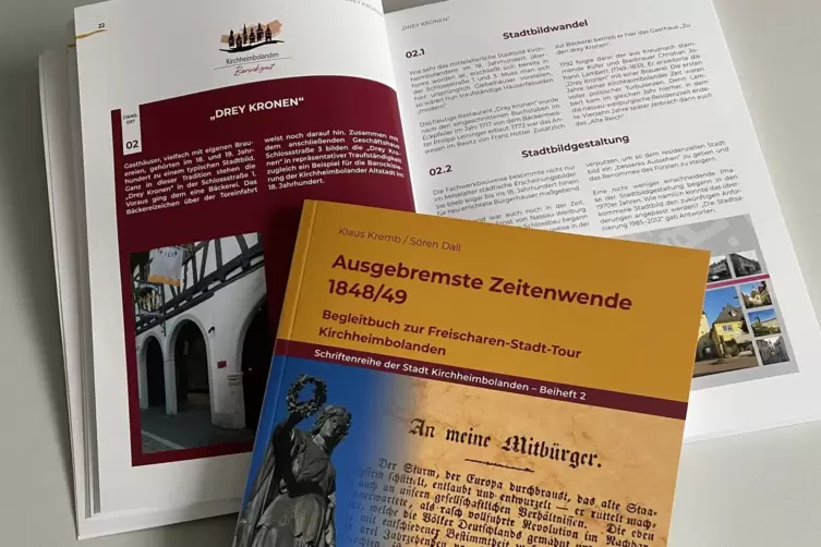 Die beiden Bände öffnen ein Fenster in prägende Stationen der Kirchheimbolander Stadtgeschichte. 