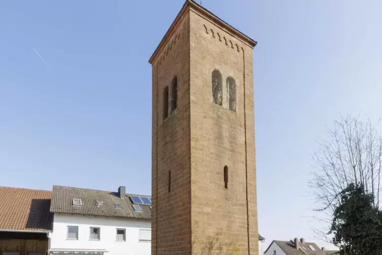 Der alte Glockenturm wurde 1857 gebaut. 