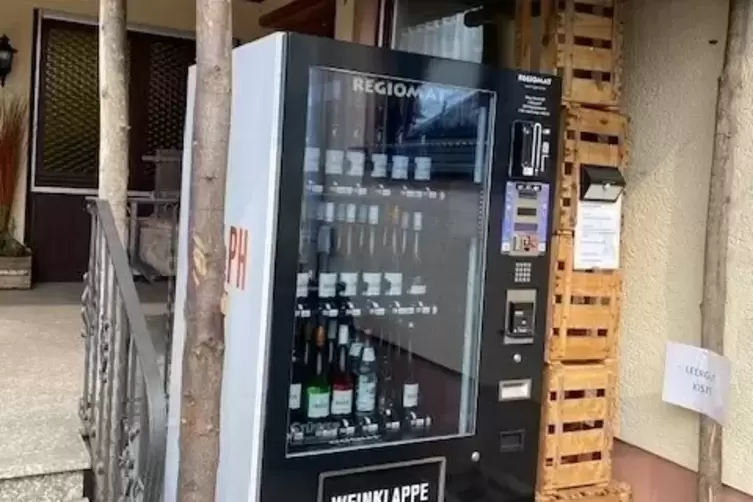 Weinautomat Weingut Rudolph in Hambach
