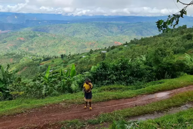 Nur wenige Kilometer außerhalb der quirligen Hauptstadt Kigali ist das Leben deutlich ruhiger. Wegen seiner Landschaft wird Ruan