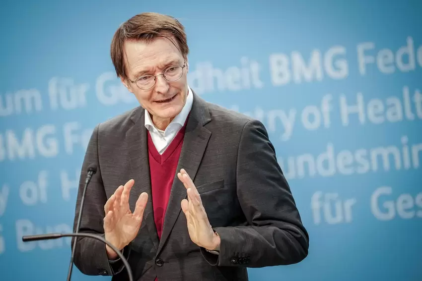 Von Gesundheitsminister Karl Lauterbach (SPD) ist Hans-Friedrich Günther enttäuscht.