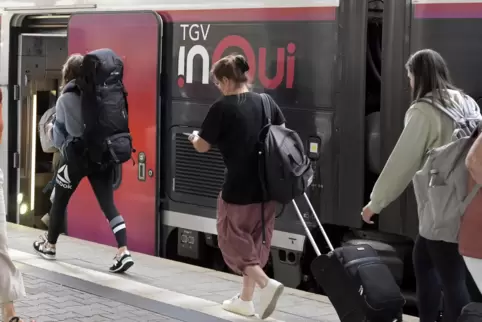 Im vergangenen Sommer fuhr erstmals ein direkter TGV von Mannheim (Foto) nach Bordeaux. 