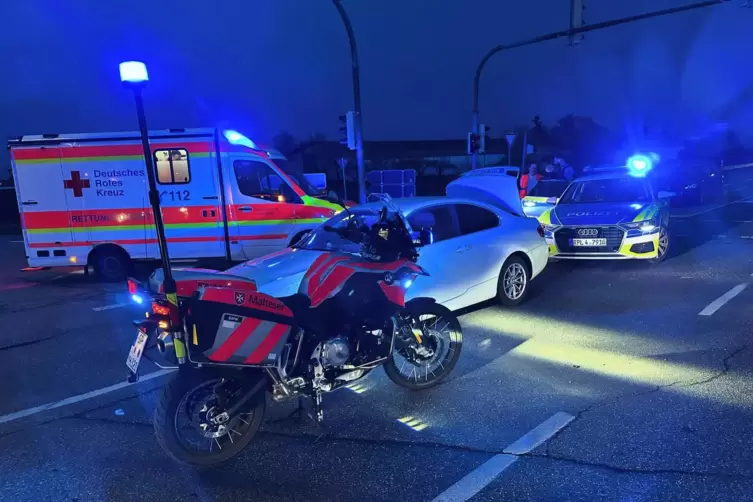 Bei einem Unfall in B&ouml;hl-Iggelheim war Frederic Leonhardt vor wenigen Tagen zuf&auml;llig vor Ort und konnte helfen. 