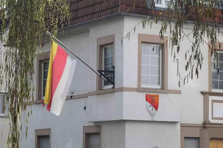 Das Haus der Burschenschaft „Germania Halle zu Mainz“. 