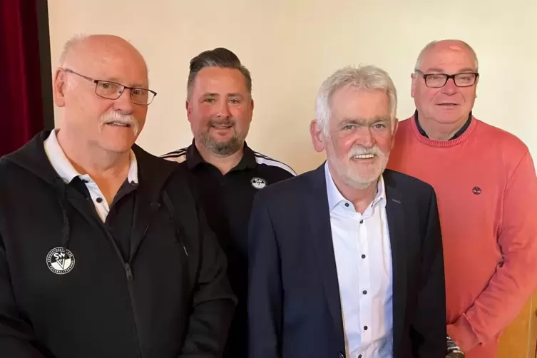 Klaus Brendel, Heinz Mohaupt, Bernhard Schäfer und Thomas Knecht-Jentzsch wurden für ihr Engagement ausgezeichnet.