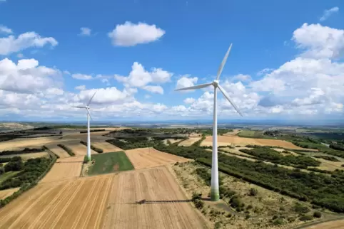 Die Windräder bei Tiefenthal gehörten zu den ersten Anlagen, die in Rheinland-Pfalz gebaut wurden.