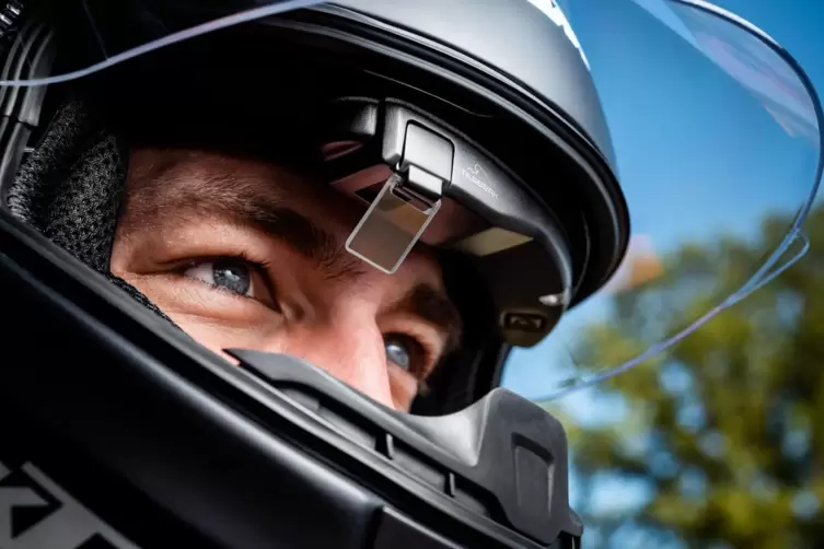 Head-up-Displays fürs Motorrad: So haben Biker alles im Blick