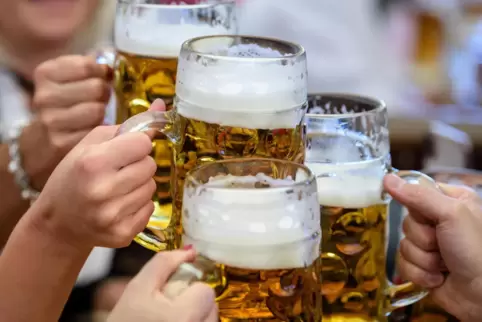 Die Bierbörse feiert im Germersheim Premiere. Die Gläser sind allerdings etwas kleiner. 