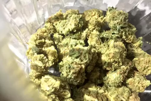 Mit etwa 200 Gramm Cannabis soll der Angeklagte unerlaubt gehandelt haben.