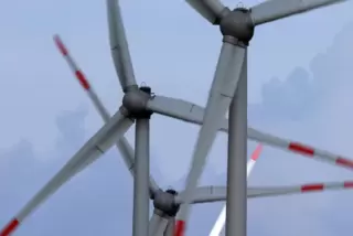 Drei Windräder könnten im Wald bei St. Julian entstehen. 
