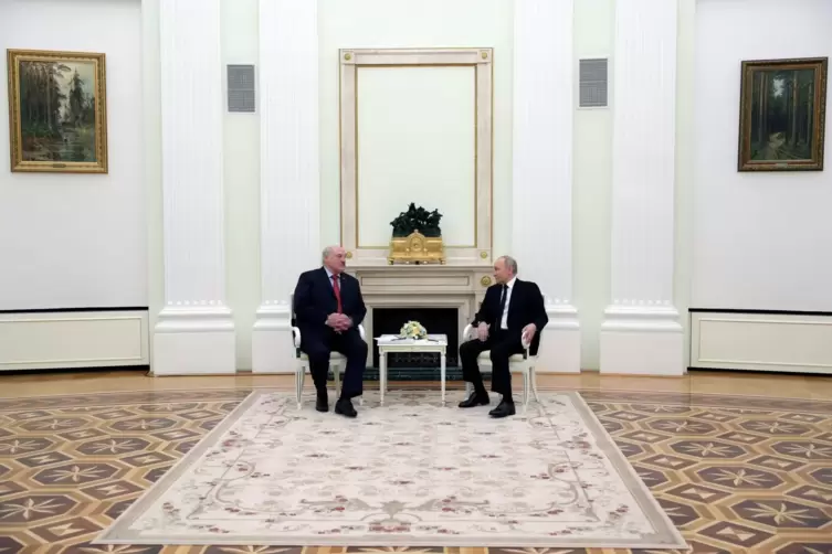 Putin + Lukaschenko