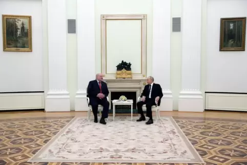 Putin + Lukaschenko