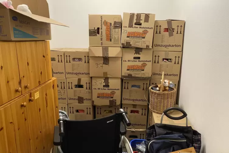 Noch ist nicht jede Umzugskiste ausgepackt.