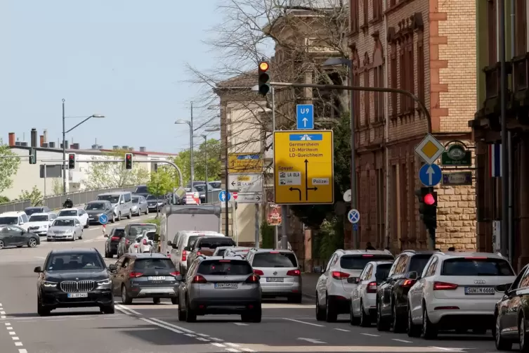 Unter anderem auf der Rheinstraße soll der Verkehr besser fließen. 