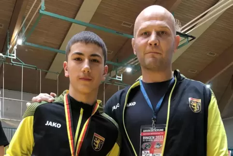 Musa Günes (links) konnte seinen Vorjahreserfolg nicht wiederholen. 