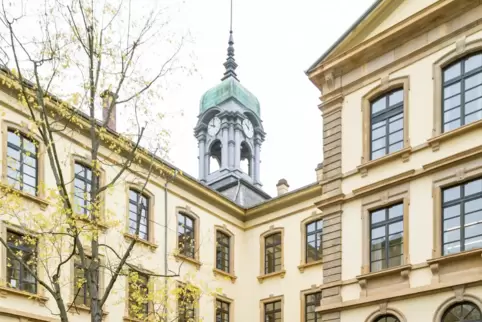 Das Leibniz-Gymnasium war am Montag leerer als sonst. 