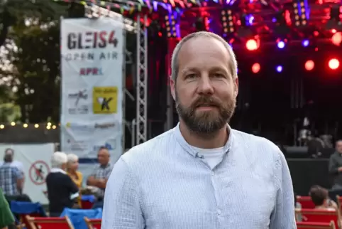 Gleis4-Geschäftsführer Tiemo Feldmann sagt: „Je höher der kulturelle Anspruch ist, desto schwieriger wird es eine Veranstaltung 