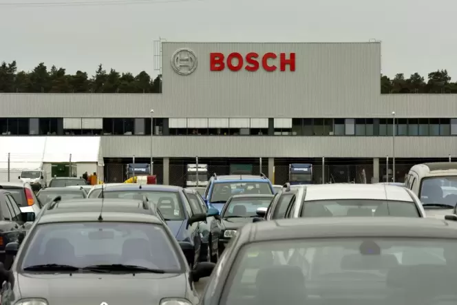 Die Hälfte der 4600 Bosch-Beschäftigten fährt täglich aus der Westpfalz zum Arbeitsplatz in den Werken in Homburg, fast jeder mi
