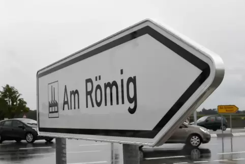 Soll um 20 Hektar wachsen: das Industriegebiet am Römig. 
