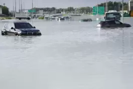 Überschwemmungen in Dubai