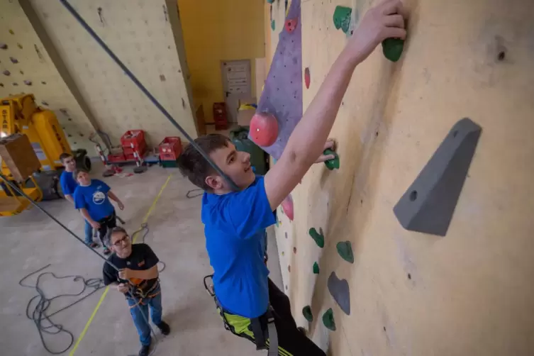 Zweibrcker Camp 4: Vier Frderschulen treten zum 13. Klettercup an -  Klettern - DIE RHEINPFALZ