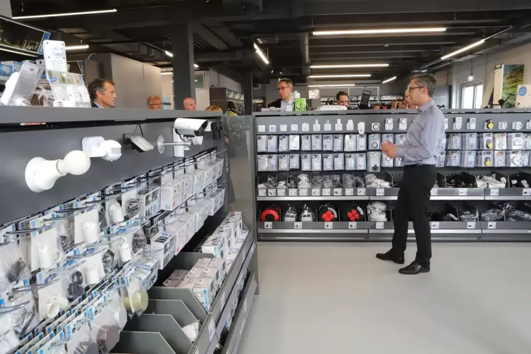 Produkte f&uuml;r die Hausinstallation der Marke Unitec gibt es im Showroom bei MTS in R&uuml;lzheim zu sehen. 