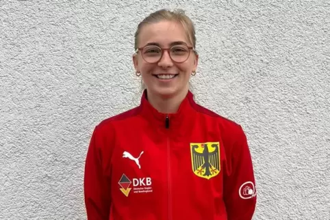Beim Sieg gegen Polen erstmals im Dress des Deutschen Kegler-Bunds: Marie-Luise Scherer vom ESV Pirmasens. 