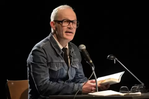 Schriftsteller, Sänger, Songschreiber: Markus Berges in Mannheim. 