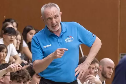 Der Trainer der „Nordpfälzer Wölfe“ Johannes Finck. 