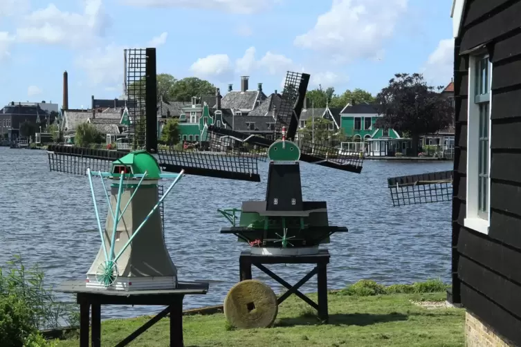 Zaandam: Wo die Windmühlen mehr als Folklore sind