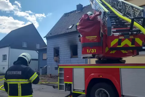 Rund 50 Feuerwehrleute waren beim Brand fünf Stunden lang im Einsatz. 