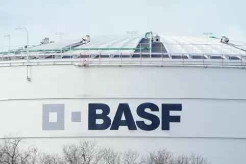Anlage im BASF-Stammwerk in Ludwigshafen. 