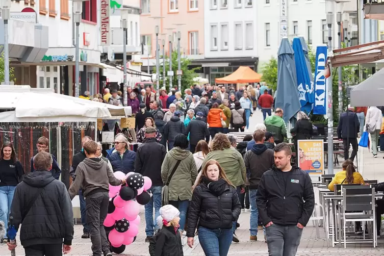 Es war viel los beim verkaufsoffenen Sonntag in der Innenstadt. 