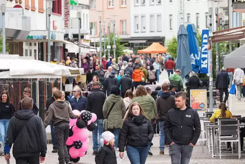 Es war viel los beim verkaufsoffenen Sonntag in der Innenstadt. 
