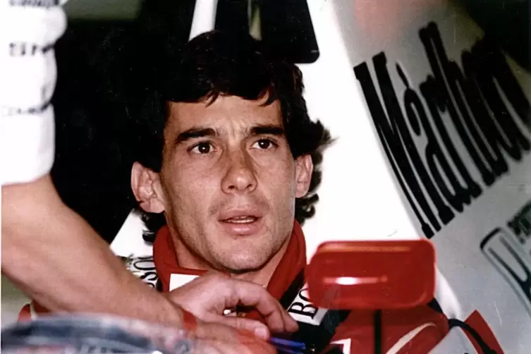 War in seiner Zeit der König der Fahrer: Ayrton Senna. 