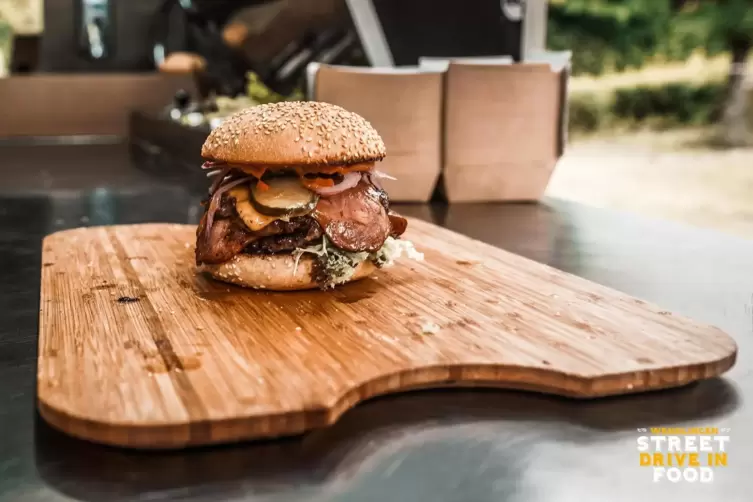Kreativ und neu interpretiert: Burger. 